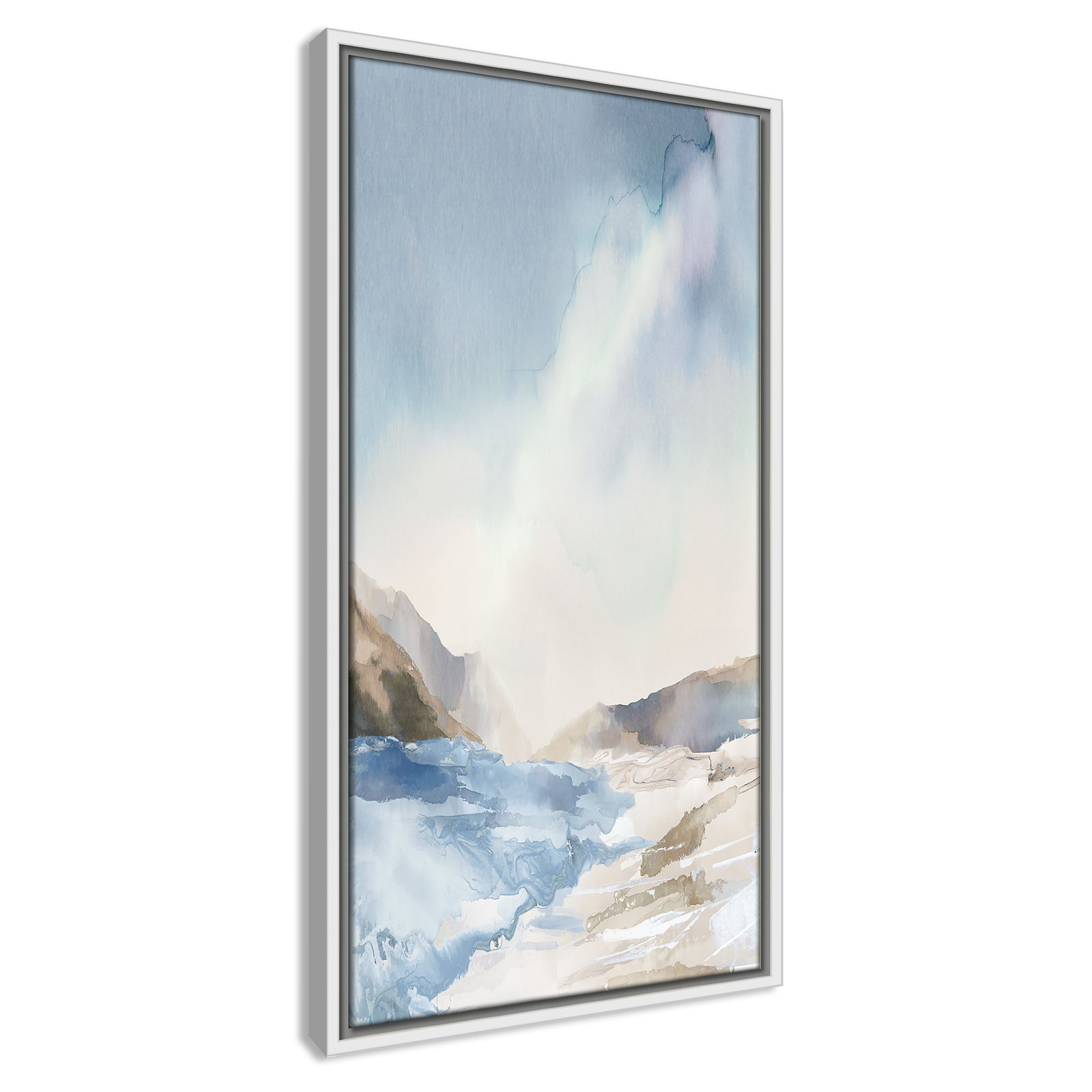 Mystic Shores Print by Mystic Shores, 25.5" H x 13.5" W, White