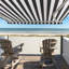 Dakota Fields 300cm W x 12cm D Fabric Cover Motorised Retractable Side Awning-1870322156