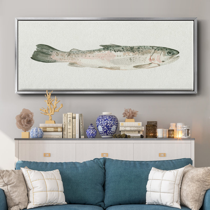 Fresh Catch I- Framed Canvas