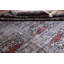 Tapis floral bleu marine 6 x 9