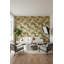 Papier peint floral abstrait abstrait mural