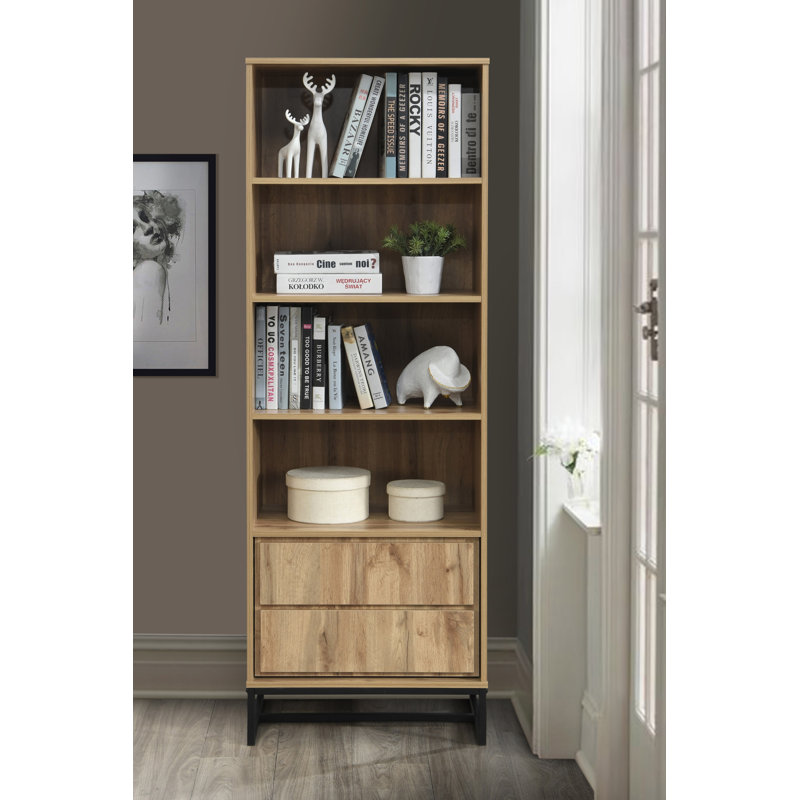 Winchendon Storage Bookcase, Oak