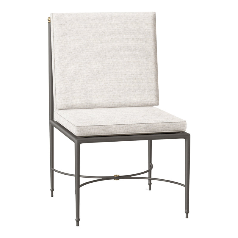 Chaise d'appoint en aluminium Roma, Welt, Perigold IceBreaker polaire