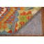 Tapis décoratif réversible en laine kilim oriental 4 x 6