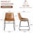 Behan 18.3'' H Upholstered Short Stool-1030935306