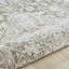 Tapis d'intérieur floral vert / ivoire Degregorio-129907717