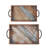 Elements Metal Tray - Set of 2