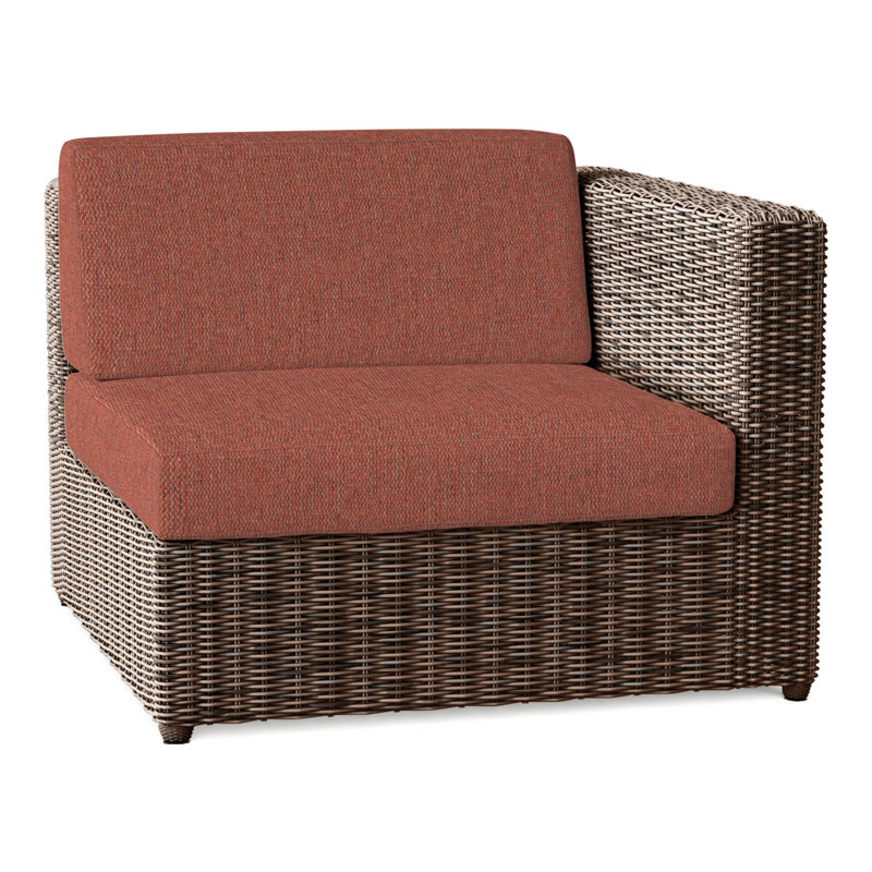 Sag Harbor Outdoor One Arm Lounge Chair, Perigold Play Adobe, Sag Harbor Mocha