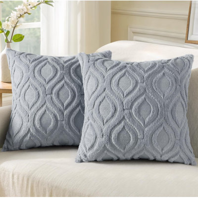 Striped Square Cushion Cover