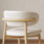 Chaise de salle à manger à pieds en bois de style Mid-Century moderne (ensemble de 2) - Chaises en bois élégantes pour la salle à manger, la cuisine ou le salon, confortables et durables, faciles à assembler-42984250