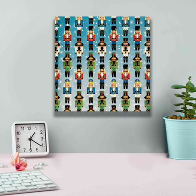 «Nutcracker Pattern Bright I» par Ryan Fowler, estampe numérique sur toile