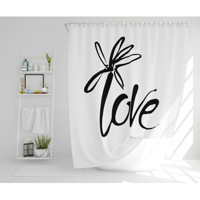 Dones Polyester Shower Curtain Set