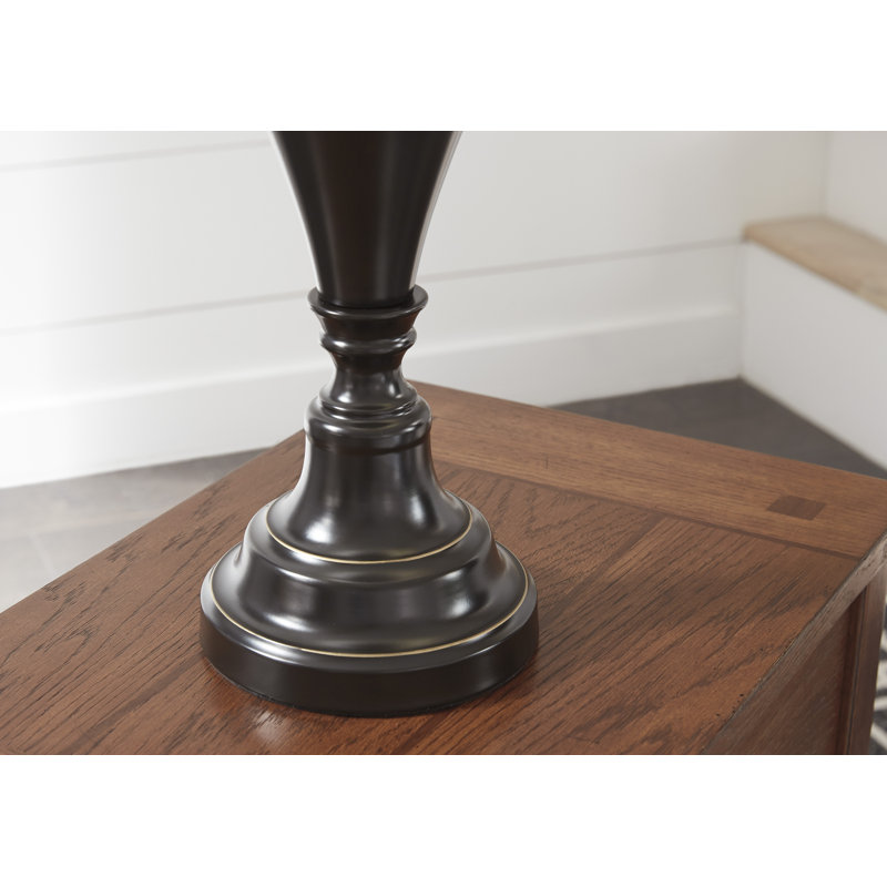 Ensemble de lampes de table en bronze 29 po Nyack