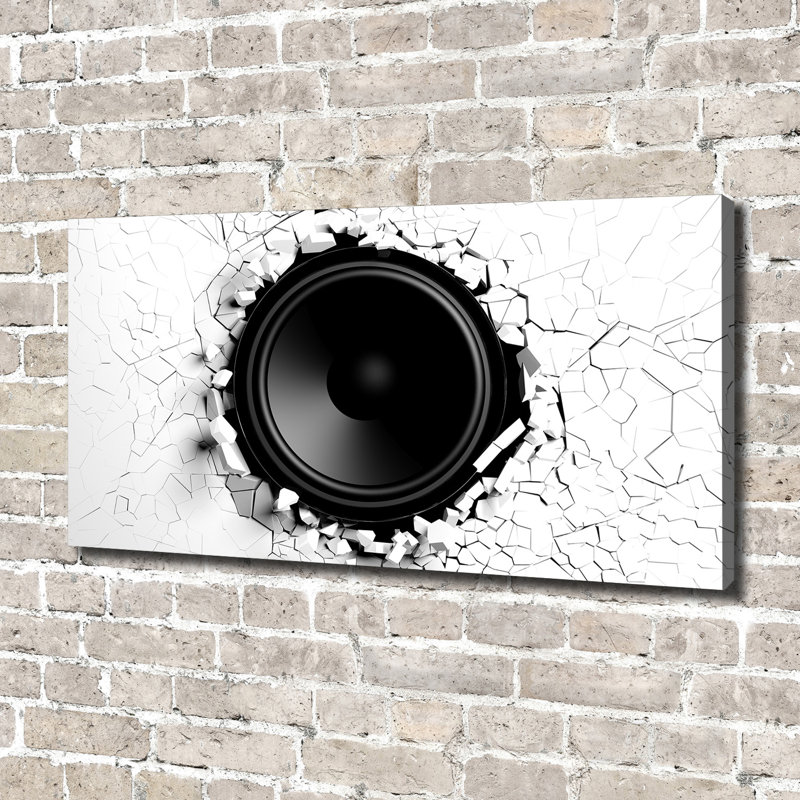 Speaker - Wrapped Canvas Print
