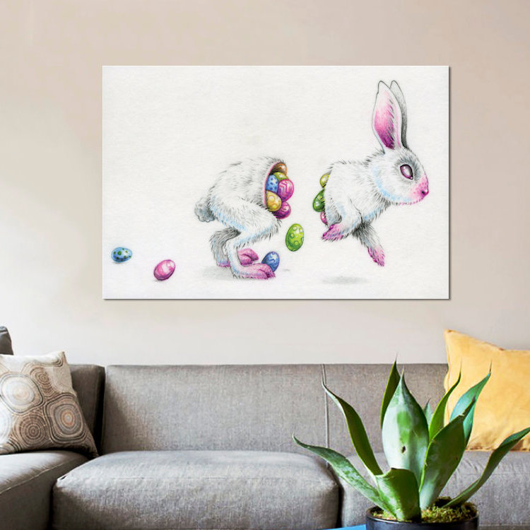 «Eostre» par Megan Majewski - impression sur toile tendue, H 8 po x l 12 po x P 0,75 po, Toile tendue, Pas de tapis