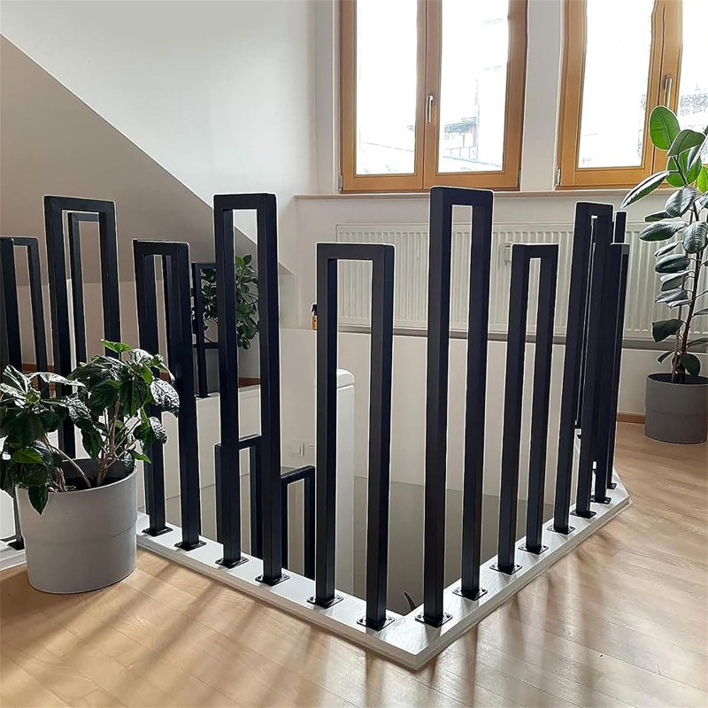 95cm H x 20cm W x 6cm D U-Shaped Staircase Railing