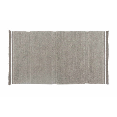 Tapis en laine Sheep of the World Steppe - gris mouton