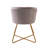 18.91'' H Velvet Upholstered Armchair-972441174-982052951