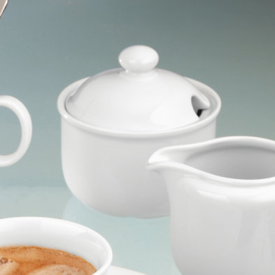 Compact Sugar Bowl with Lid
