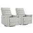 Fauteuil inclinable électrique pivotant Gabi (ensemble de 2)