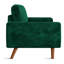 Canapé rembourré en velours l 69,3 po Enedelia-1101995933