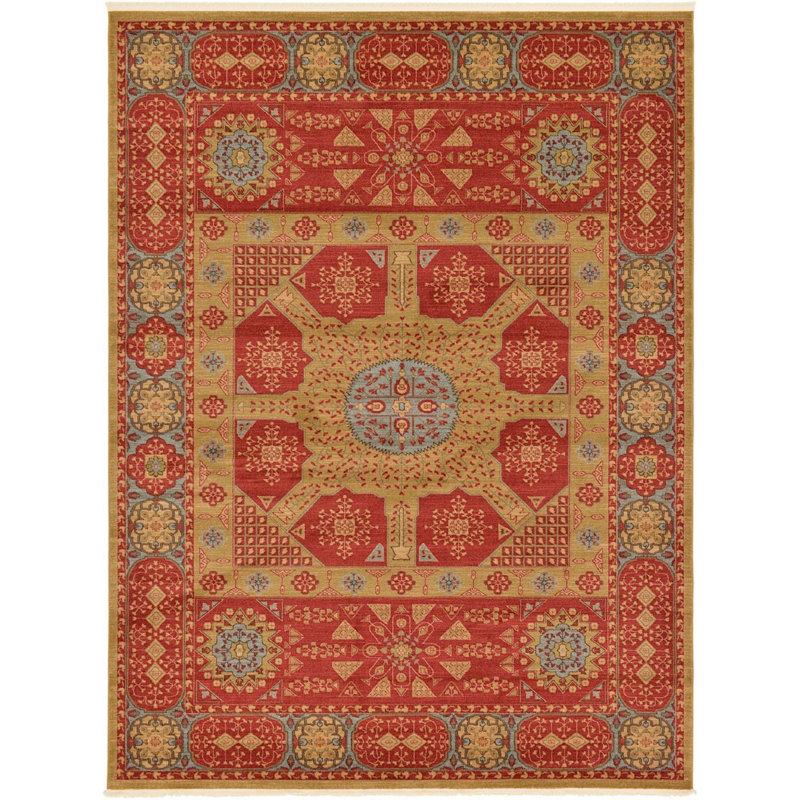 Palazzo Oriental Indoor Rug, Rectangle 9' x 12'