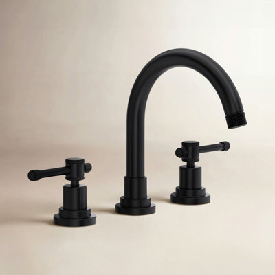 Jacalyn Widespread Lavatory Faucet With C-Spout