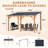 Patio Wood Lean To Hardtop Pergolas-123946812