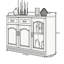 Buffet Efren de 47,24 po de largeur-875818403