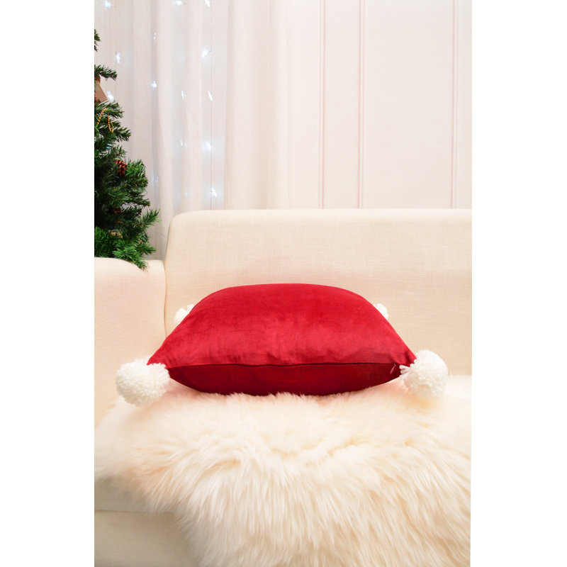 Throw Pillow, Red