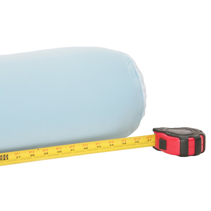 Mooshi Squishy Microbead Body Pillow Cover, Light Blue