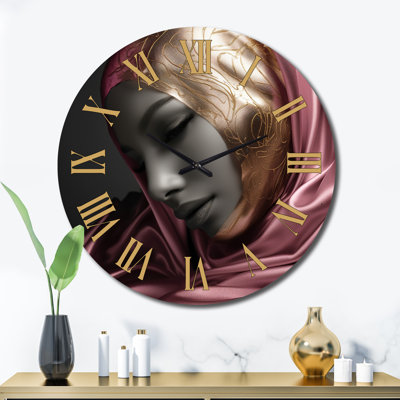 Clarabella Metal Wall Clock