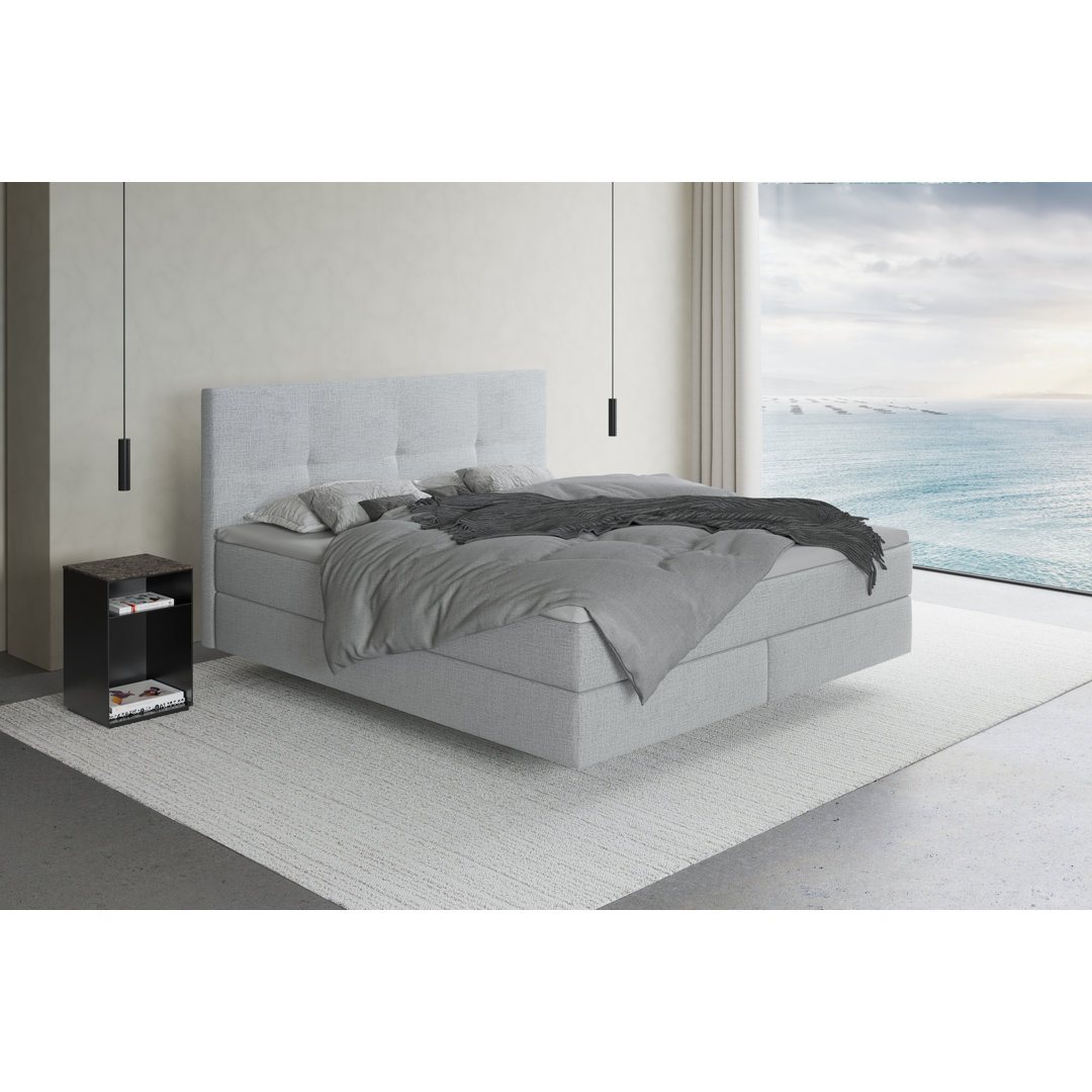 Echtes Boxspringbett Alicia, in schwebender Optik