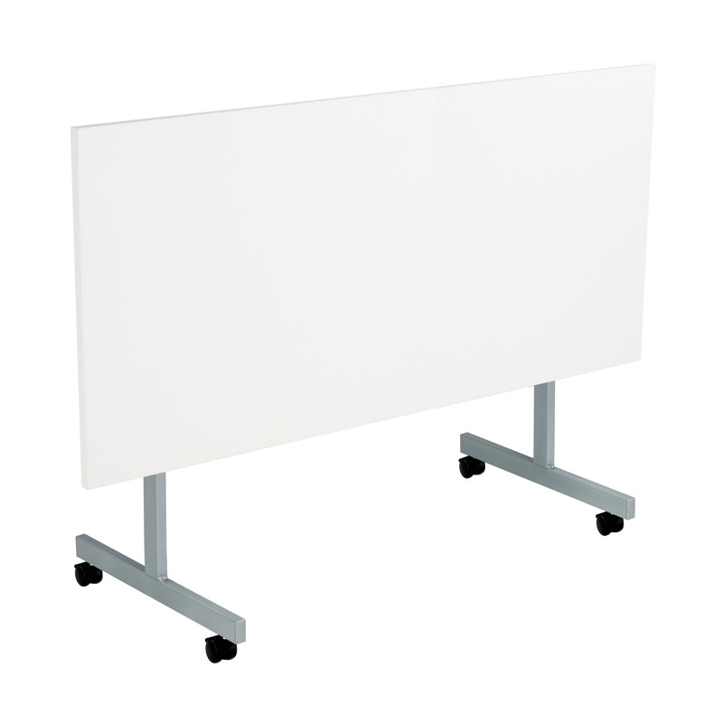 Bouton Rectangle Conference Table, White, H72 x L120 x W70cm
