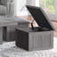 Table basse avec tabourets de rangement-1351271381