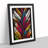 XV1022-4076X Splashed Feathers No.1 Abstract - Single Picture Frame Print-930693115-930693116