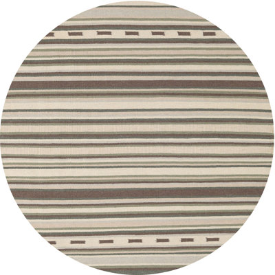 Tapis contemporain brun