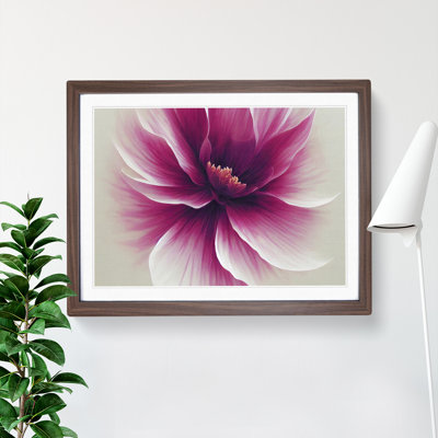 Striking Carnation Flower - Framed Print
