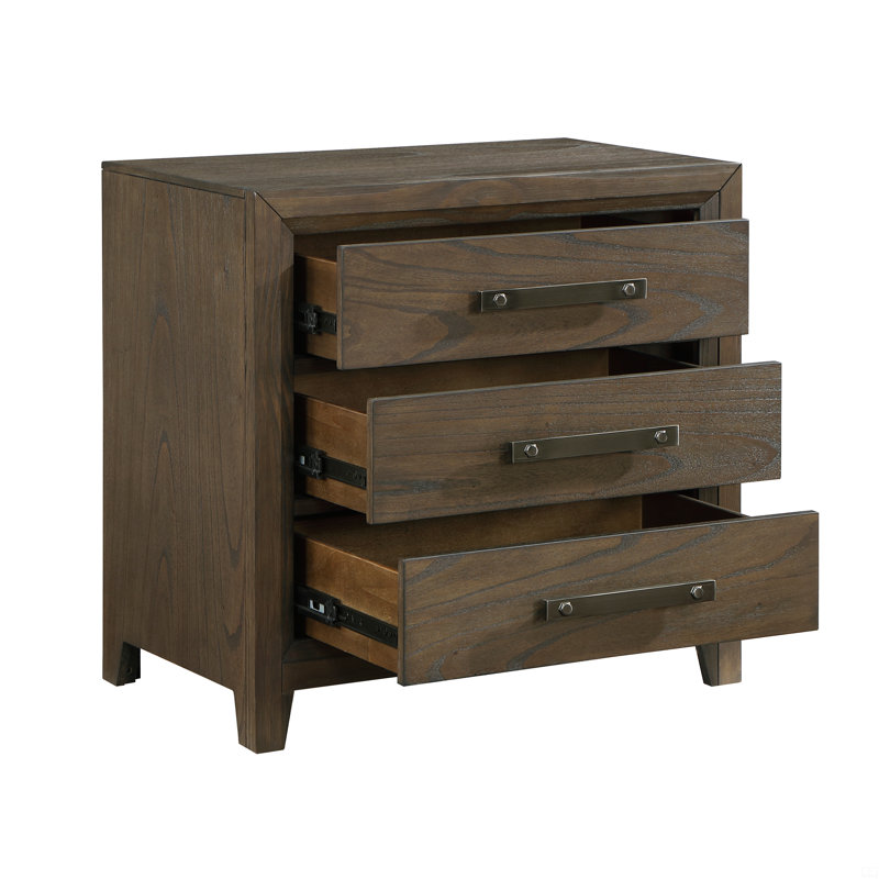 Table de chevet 3 tiroirs