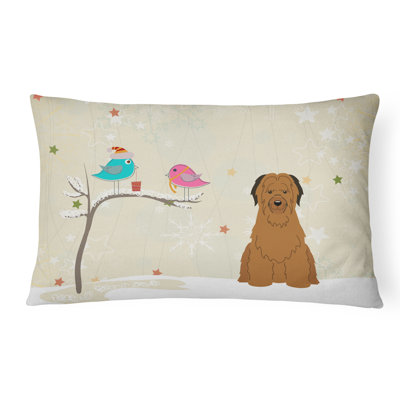 Coussin lombaire intérieur/extérieur contemporain de noël