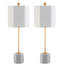 Ensemble de lampes de table standard 29 po Caralee