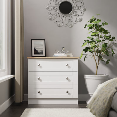 77 cm W Chest of 3 Drawers