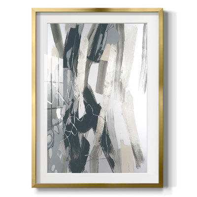 Slate Search I Framed Print