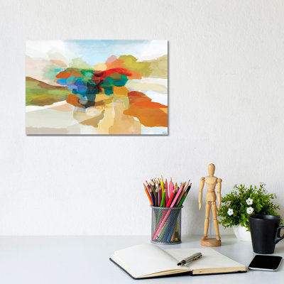 Fracture I 1 Piece Wrapped Canvas Wall Art