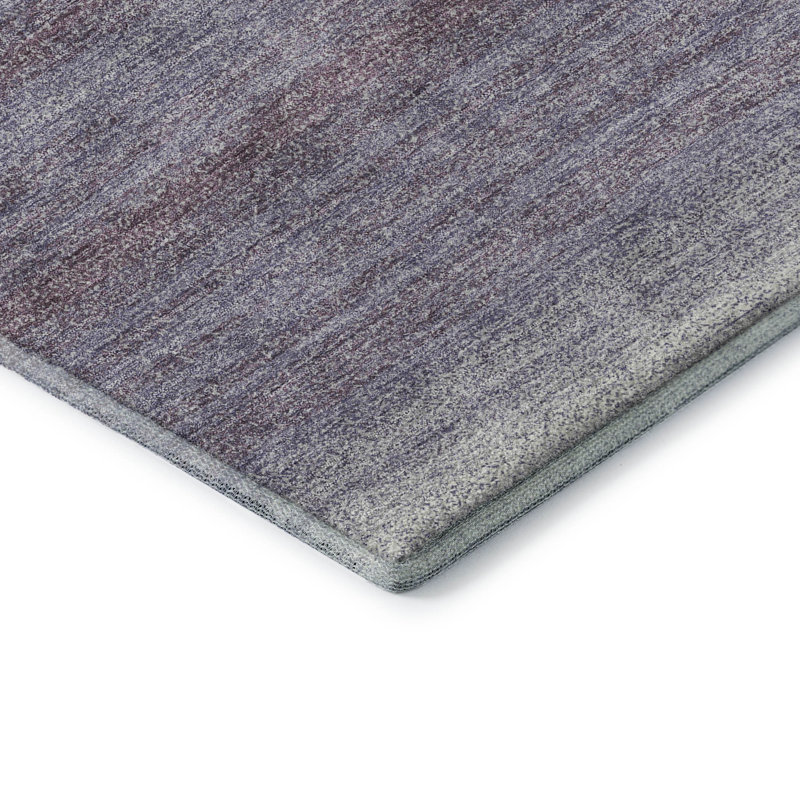 Premium Machine Washable Birchview AMF1033 Striped Rug, Rectangle 1'8" x 2'6"
