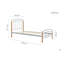 Marylisa Metal Bed-13663908