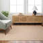 Louetta Boho Jute-Look Beige Area Rug-1365186327