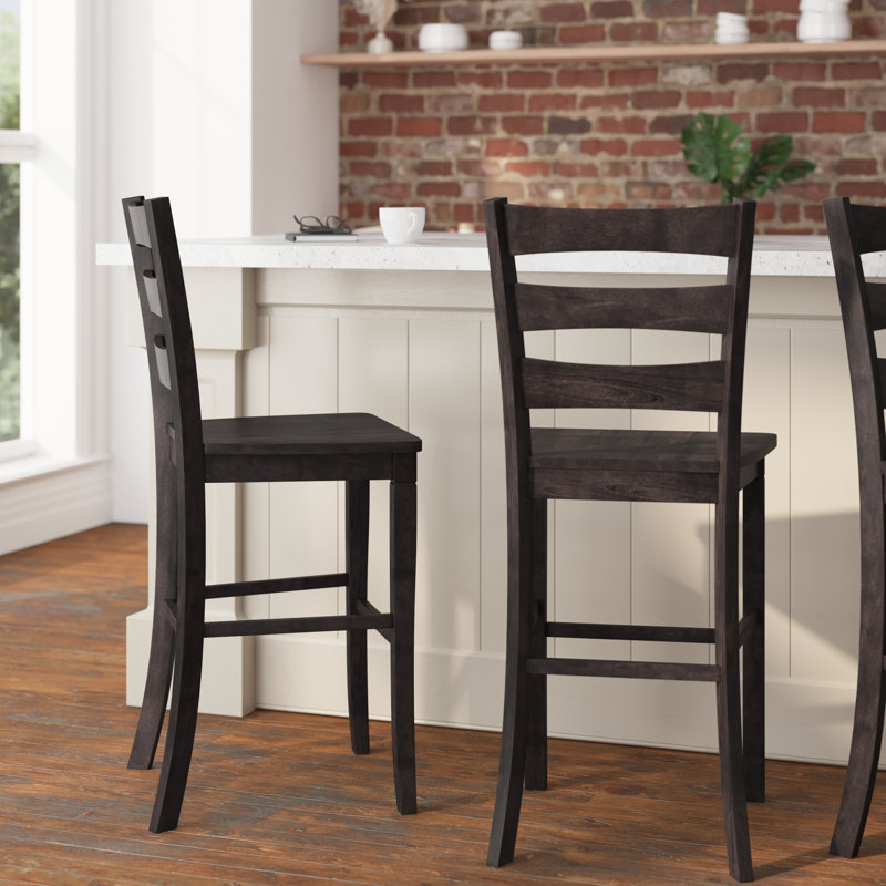 Taylor & Logan Laurel Solid Wood Counter Stool (Set of 2)
