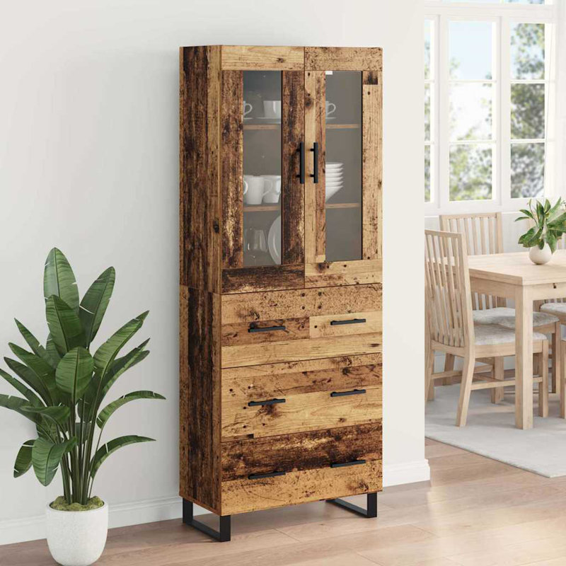 69.5cm Sideboard, Old Wood