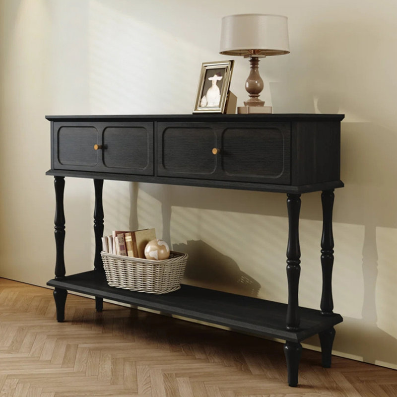 Console américaine de style américain simple, Noir